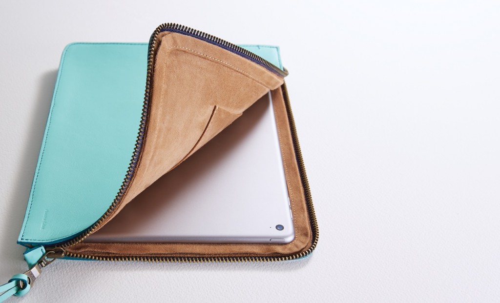 Folio iPad Vert d'Eau