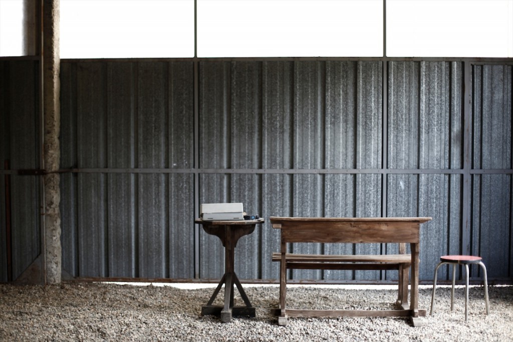 Damazan - Bureau dans le hangar
